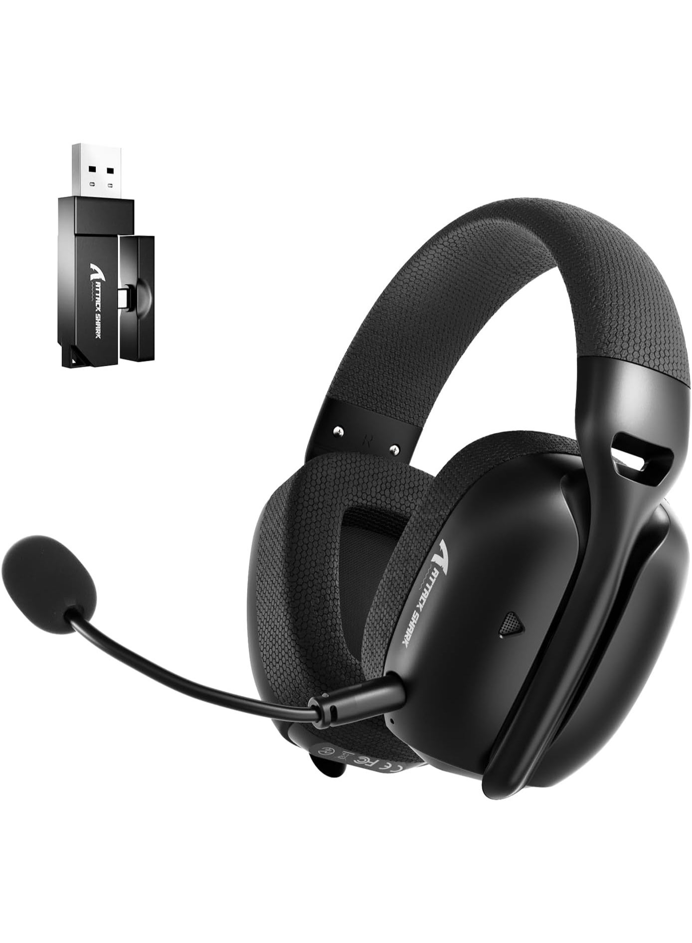 ATTACK SHARK L80PRO Wireless Gaming Headset, 40mm…