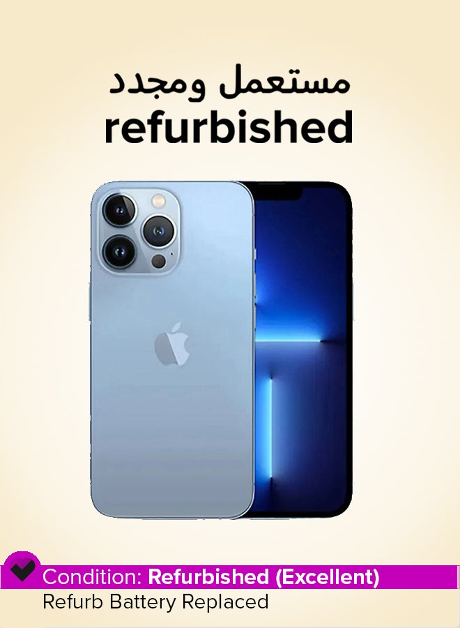 Compare Refurbished  iPhone 13 Pro Max With Facetime 256GB Sierra Blue 5G  International Version at KSA Price