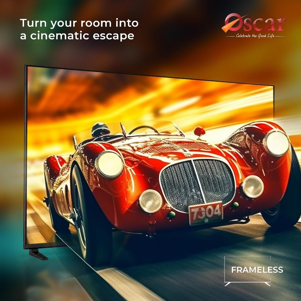 Compare 65 Inch QLED 4K UHD Smart TV Powered by Tizen OS DCIP3 Wide Color Gamut Frameless Design HDR10 Dolby Audio WiFi Bluetooth Voice Remote OST065QTZ at KSA Price