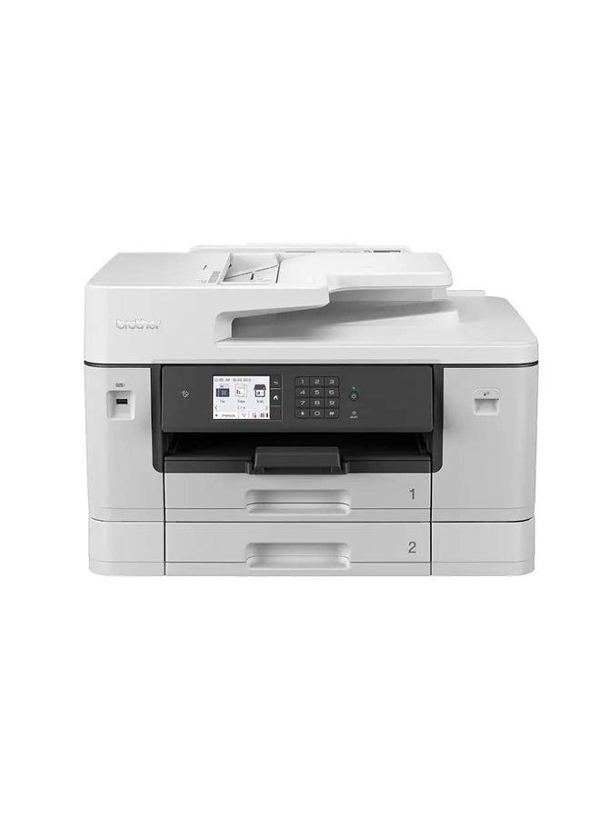 Compare MFCJ3940DW A3 All in One Wireless Colour Inkjet Printer | Auto 2sided Print | Print, Scan,Copy,Fax | Large Paper Tray Capacity | Up to 28.0 ipm | High Speed USB | WiFi Direct | NFC  White at KSA Price