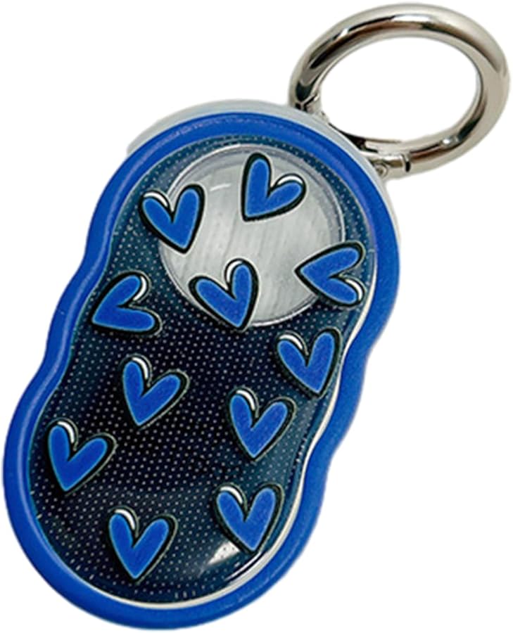 Blue Love Heart TPU Case for SmartTag 2 Shockproof…