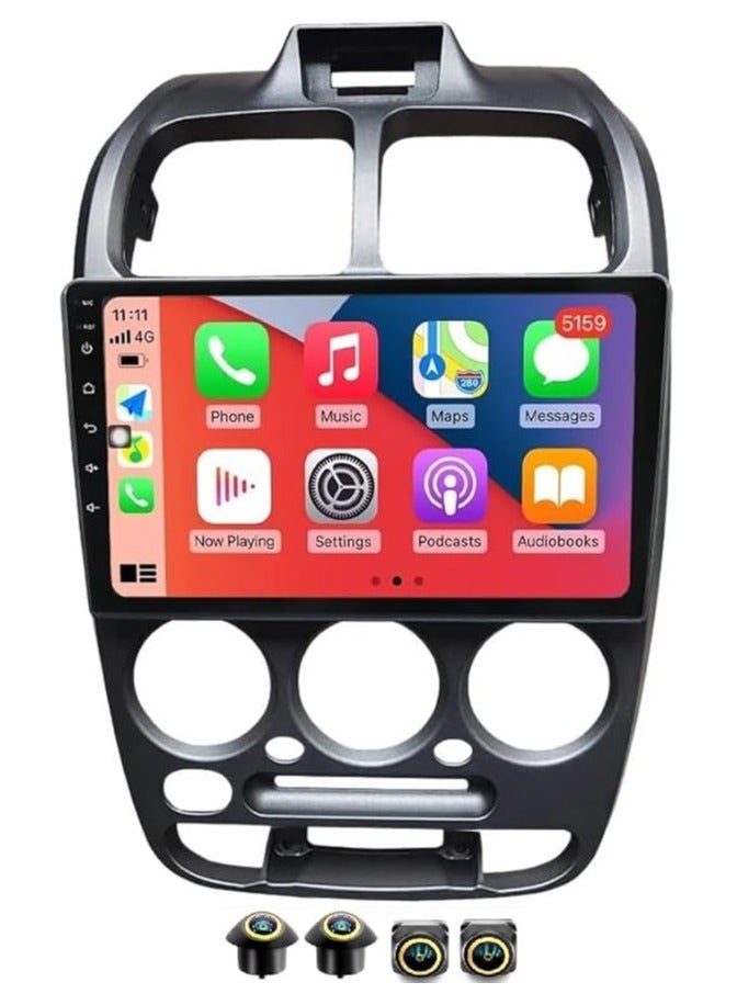 Compare Android Car Stereo for Hyundai Accent II 2 Verna 19992012 4GB RAM 64GB ROM Support Carplay, MLink WiFi BT, Radio GPS, 9 Inch IPS.QLED, interface, Screen with 360D Camera Included at KSA Price