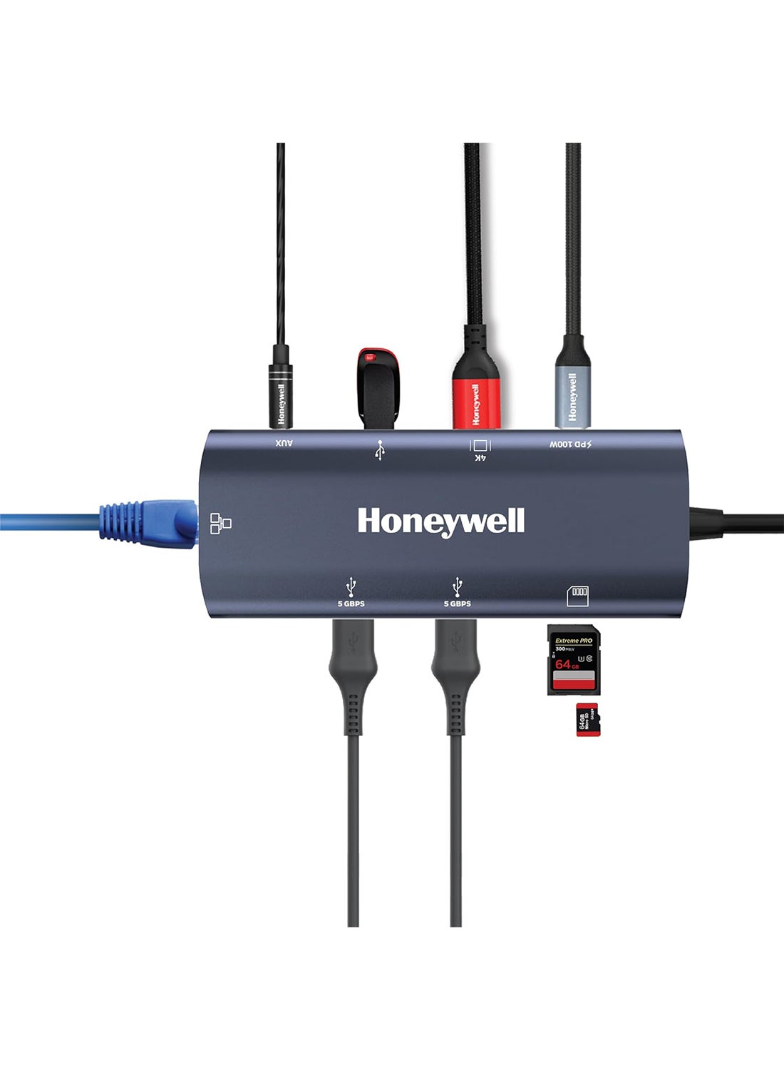 9In1 Type C Docking Station/ Usb Hub With…