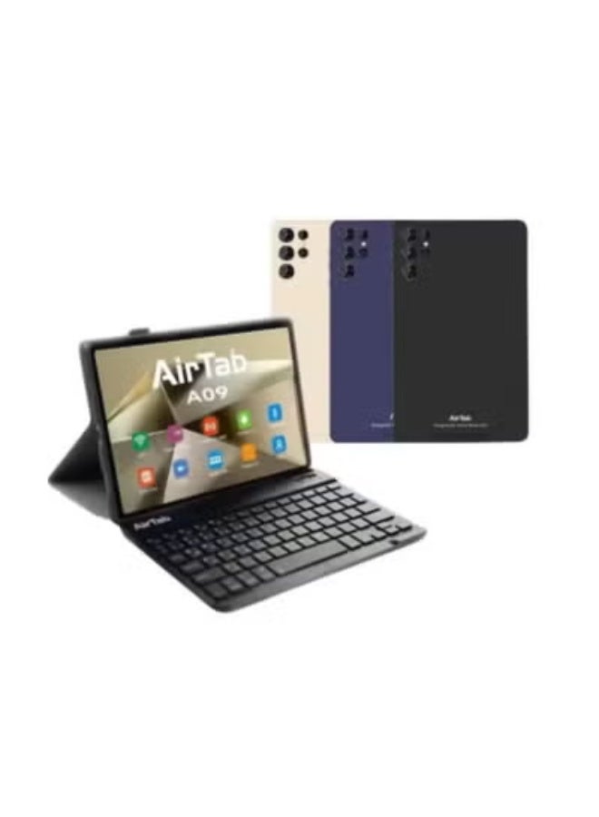 Compare A09 Android 13 8Inch Smart Tablet, 16GB RAM + 1TB Storage, Dual SIM 4G LTE & WiFi, QuadCore Processor, Long Battery Life, Keyboard Included, Compact Blue Tablet for Study, Work & Entertainment at KSA Price