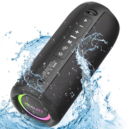 ZEALOT Portable Bluetooth Speaker, Speakers Bluetooth…