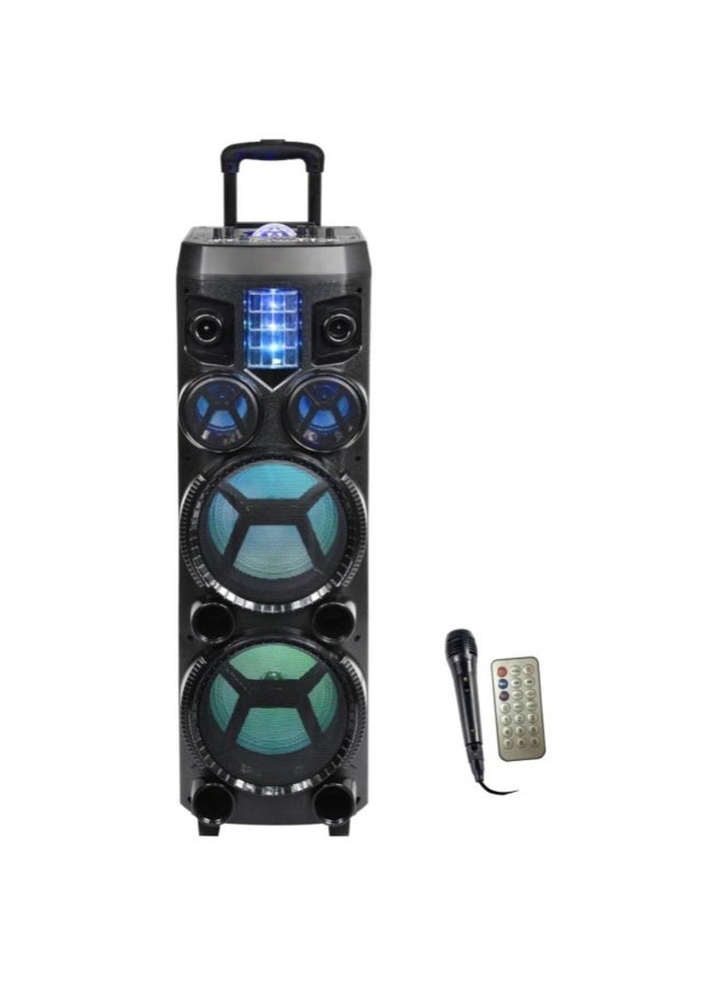 Portable Bluetooth Party Speaker with RGB Lights,…