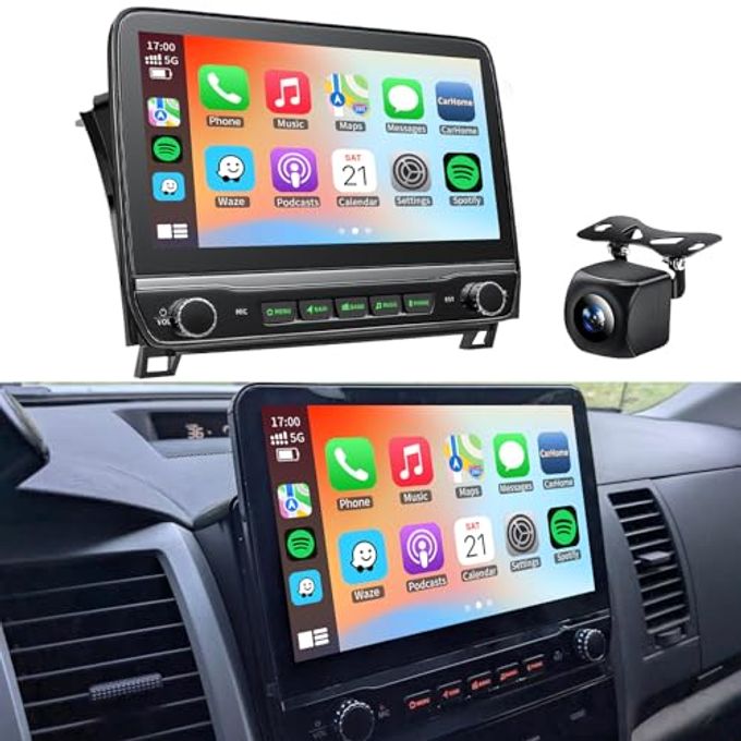 Compare 4+64G Car Radio Stereo For Toyota Tundra 2007 2008 2009 2010 2011 2012 2013 Toyota Sequoia 20082019, Wifi Carplay Android Auto Gps Navi Touchscreen Volume Knob Fit Oem Backup Camera Swc Jbl at KSA Price