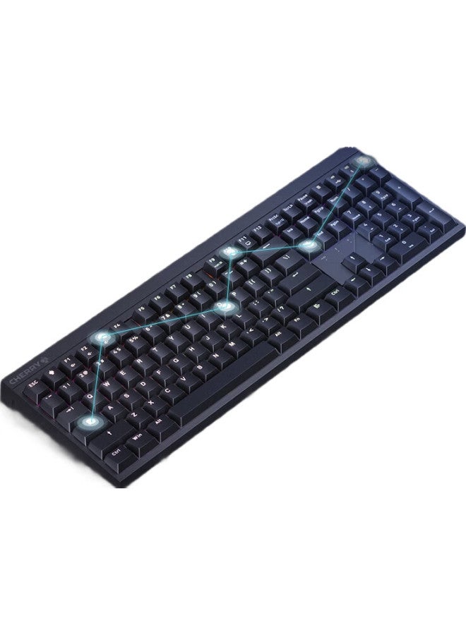 Compare Cherry Mx2.0S Mechanical Keyboard, Gaming Keyboard, Office Keyboard, Computer Keyboard, FullSize Keyboard, Wired Keyboard, Cherry SteelFree Structure, Black Jade Switch at KSA Price