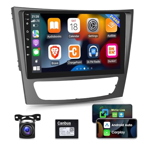 Car Radio for Mercedes Benz E Class W211…