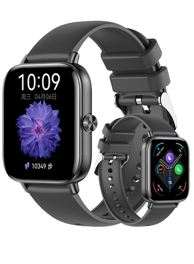 Compare 1.83Inch Bluetooth Smart BraceletSmartwatch, Sports Sleep Monitoring, AnsweringMaking Calls, Silicone Strap, RT i128 at KSA Price