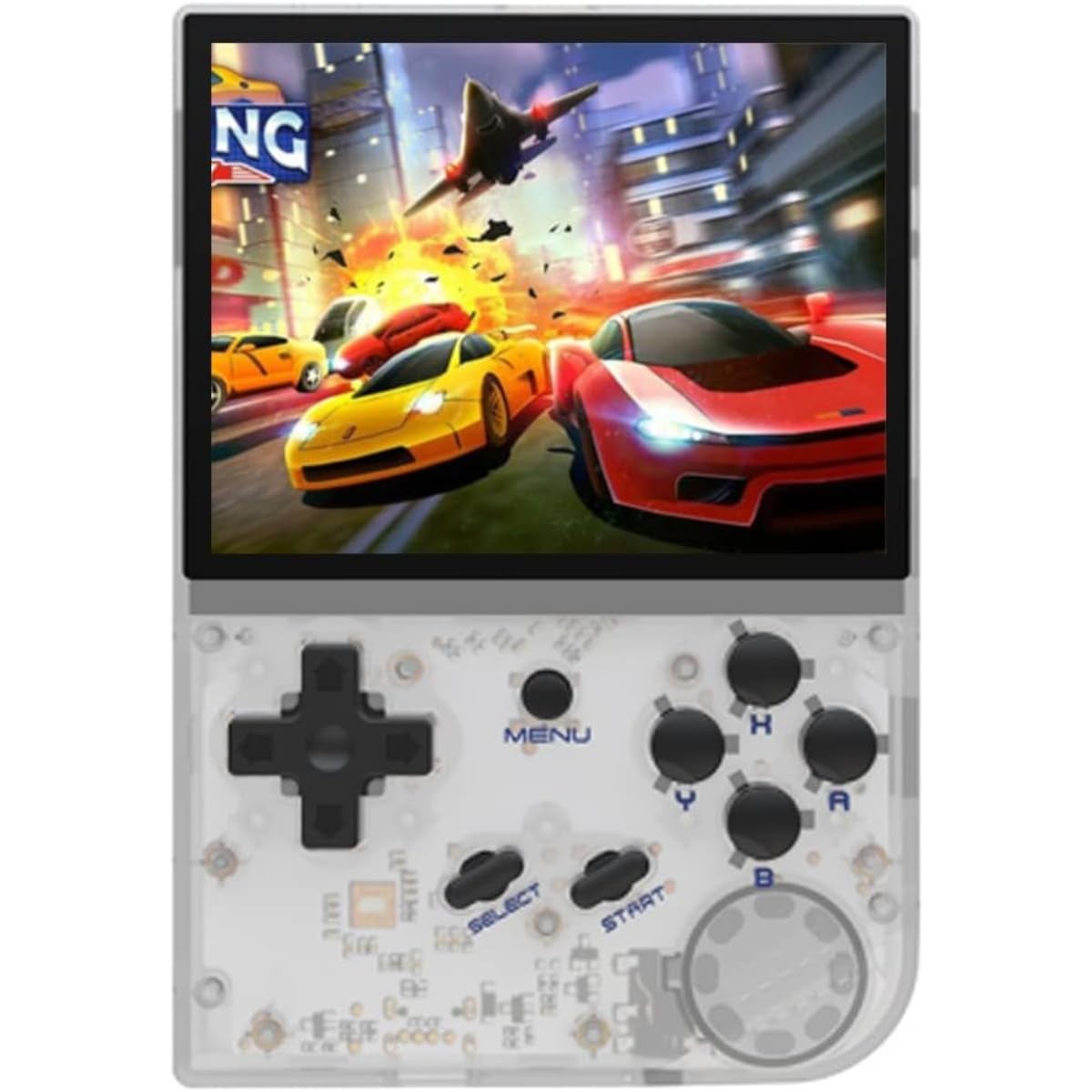Compare 3.5 IPS Handheld Game Console, Linux Retro Gaming , 5000+ Games , Portable Pocket Player , Fast Charge , 2100mAh Battery , PS1 CPS NEOGEO GBA MAME , 64G TF Card , Button Control at KSA Price