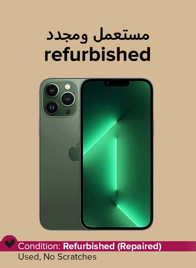 Compare Refurbished  iPhone 13 Pro Max 256GB Alpine Green 5G With Facetime  International Version at KSA Price