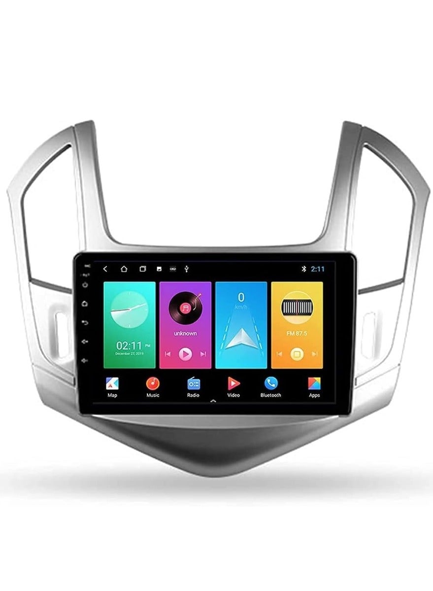 Compare Android Car Stereo for Chevrolet Cruze 2012–2015 | Apple CarPlay & Android Auto Wireless | 4GB RAM 32GB ROM | Fast Interface | SIM Card Support | DSP | AHD Camera | YouTube & Netflix | Bluetooth & USB at KSA Price