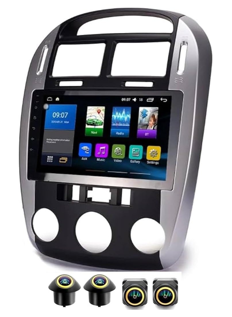 Compare Android Car Stereo for Kia Cerato 20072010 4GB RAM 64GB ROM Support Carplay, MLink WiFi BT, Radio GPS, 9 Inch IPS.QLED, Fast interface, Touch Screen with 360D Camera Included at KSA Price