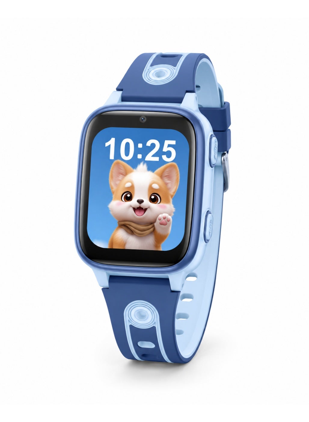 Compare 4G Kids Smart Watch with SIM Support, Video Calling, LBS + WiFi Location Tracking, 1.83Inch TFT Touchscreen, Voice Chat, Soft Silicone Strap, Blue at KSA Price