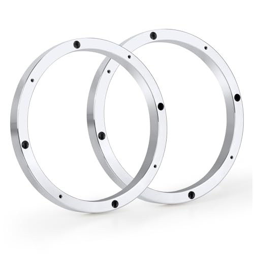 Compare Tongze 65 Speaker Spacers 063 Thickness Metal Speaker Adapter Rings for CarsBoatsTrucksRV Custom Subwoofer Mounting at KSA Price