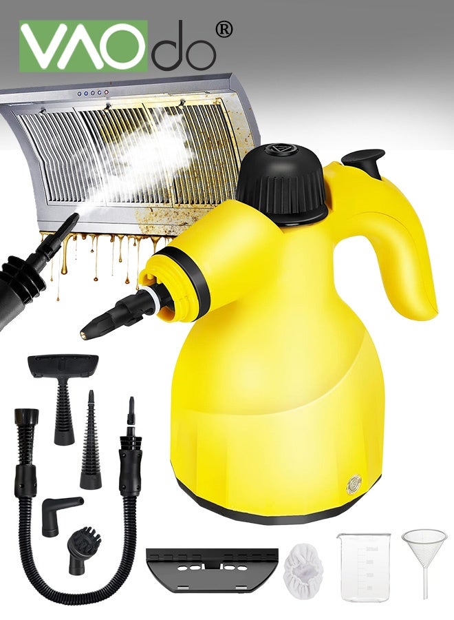 1000W High-pressure Handheld Steam Cleaner, Multipurpose…