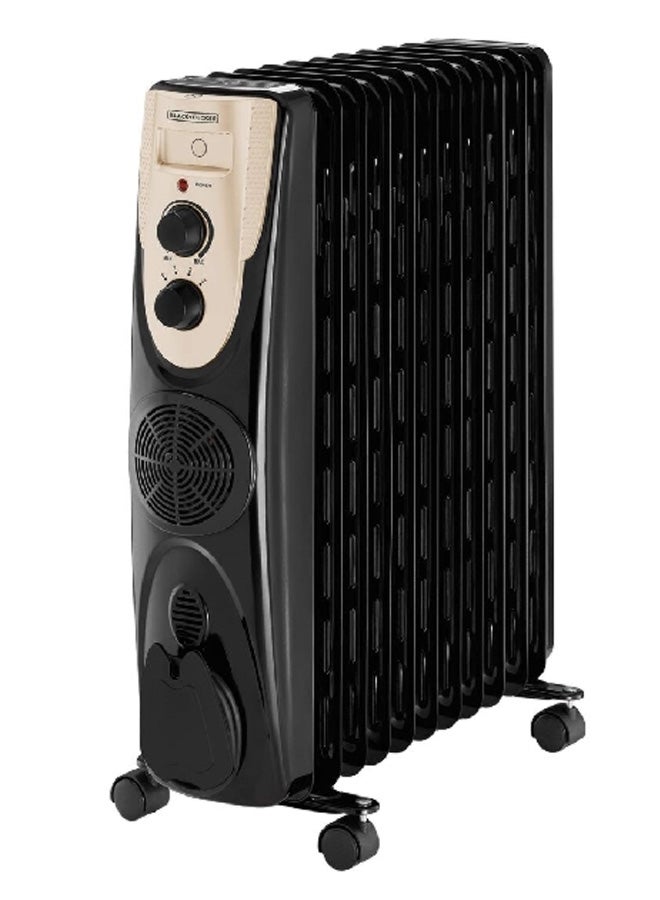 Compare 2500W 13Fins Oil Filled Radiator Heater 2500 W OR013FDB5 BlackGold at KSA Price