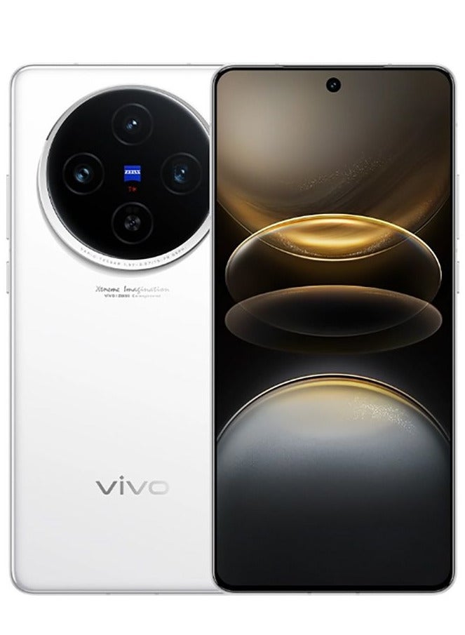 Compare X100s  16GB RAM + 512GB Storage, Dimensity 9300+, Zeiss Super Telephoto, 6.78 Display, 50MP Main + 50MP WideAngle + 64MP Periscope Cameras, 5100mAh DualCell Battery, 100W UltraFast Charging, White Chinese Version at KSA Price