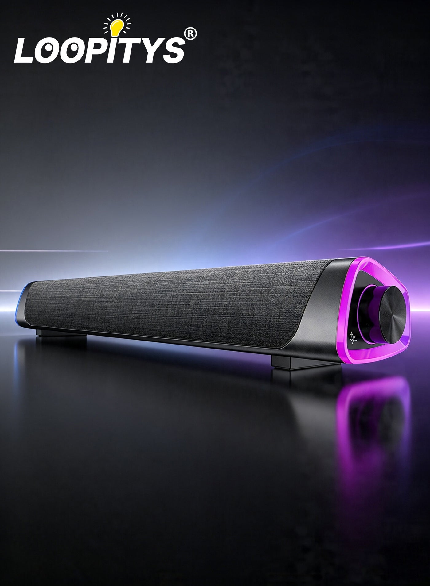 USB Wired Computer Speaker, RGB Computer Sound…