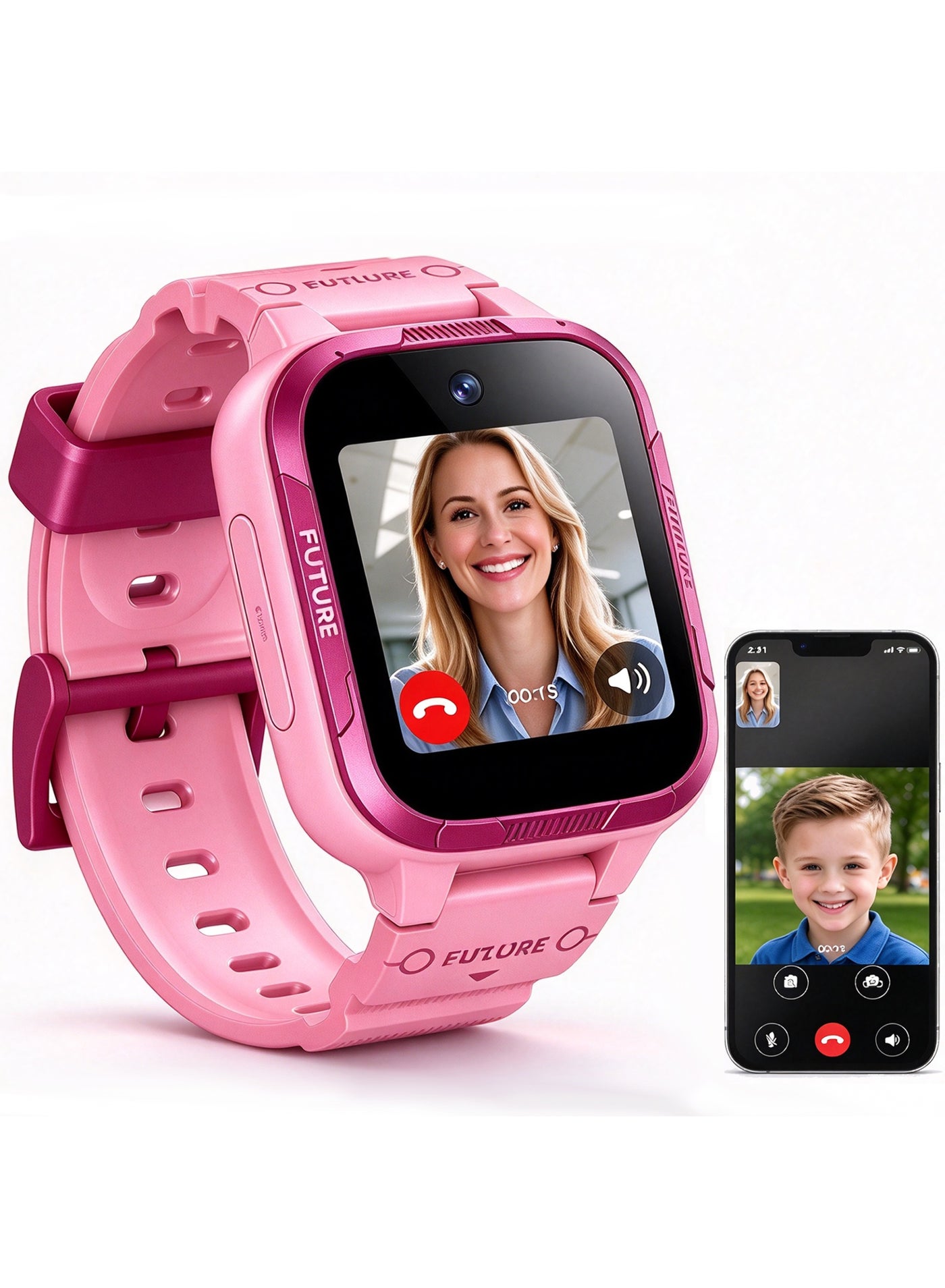 > Botslab E3 Pro 4G Kids Smart Watch,…