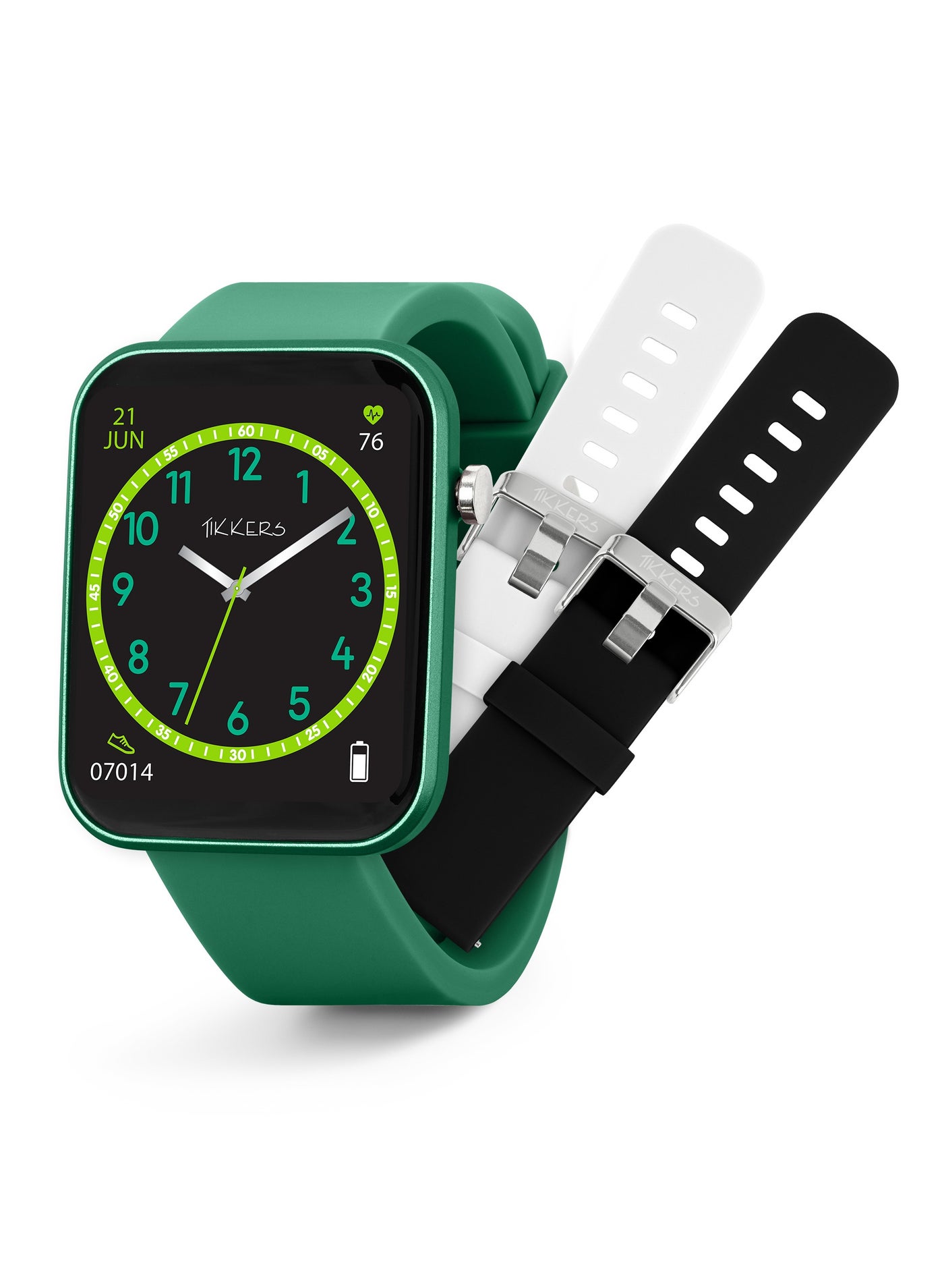 Compare Tikkers Kids Series13 Smart Green Interchangeable Strap Watch at KSA Price