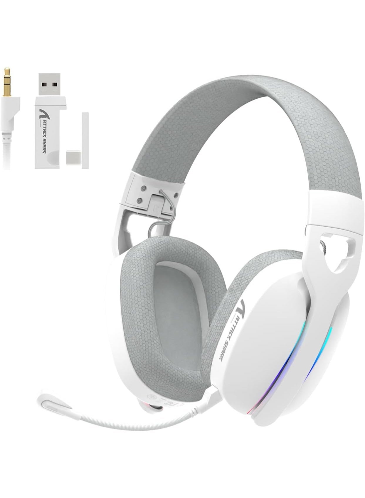 L90 Over-Ear Wireless Gaming Headphone with MicM,2.4GHz/Bluetooth/Wired,…