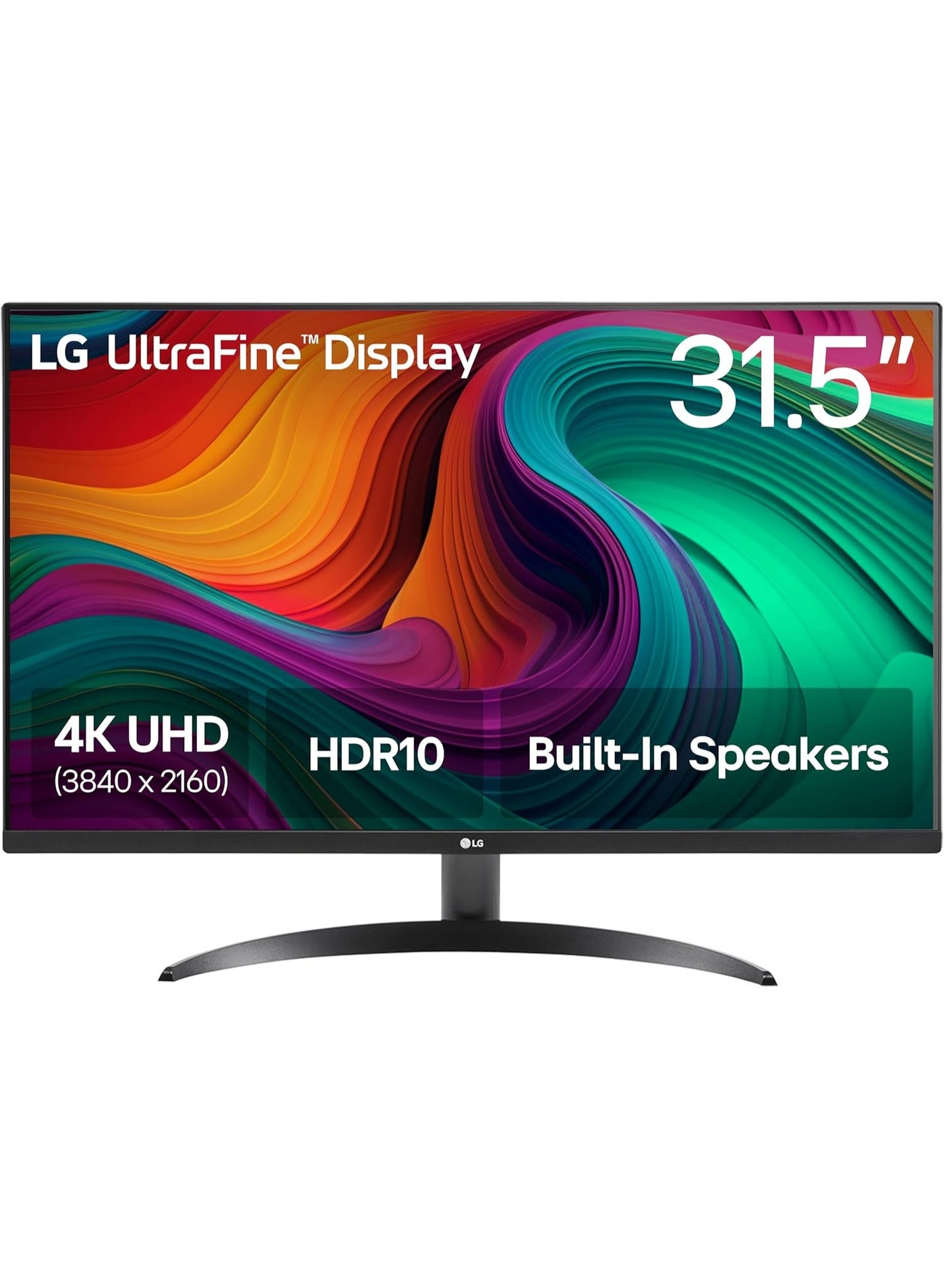 Compare 32UR500KB Ultrafine 32inch 4K UHD 3840x2160 Computer Monitor HDR10 Builtin Speaker 5Wx2 OnScreen Control Reader Mode Flicker Safe Borderless Design HDMIx2 DisplayPort Black at KSA Price