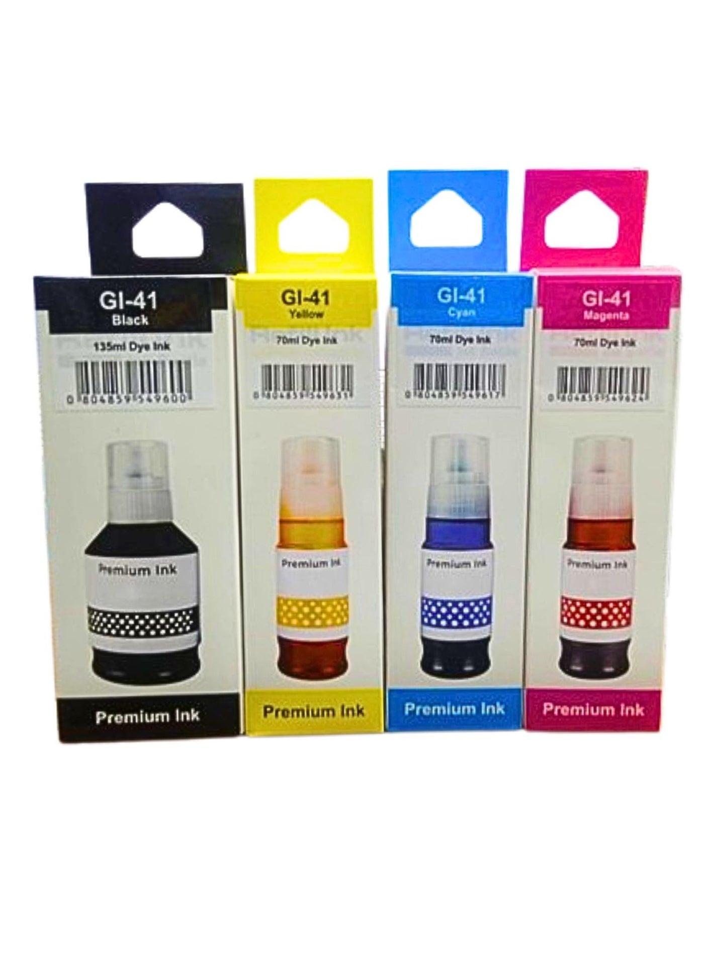 GI-41 ink set 4-Pack (PigmentBlack Cyan Magenta…