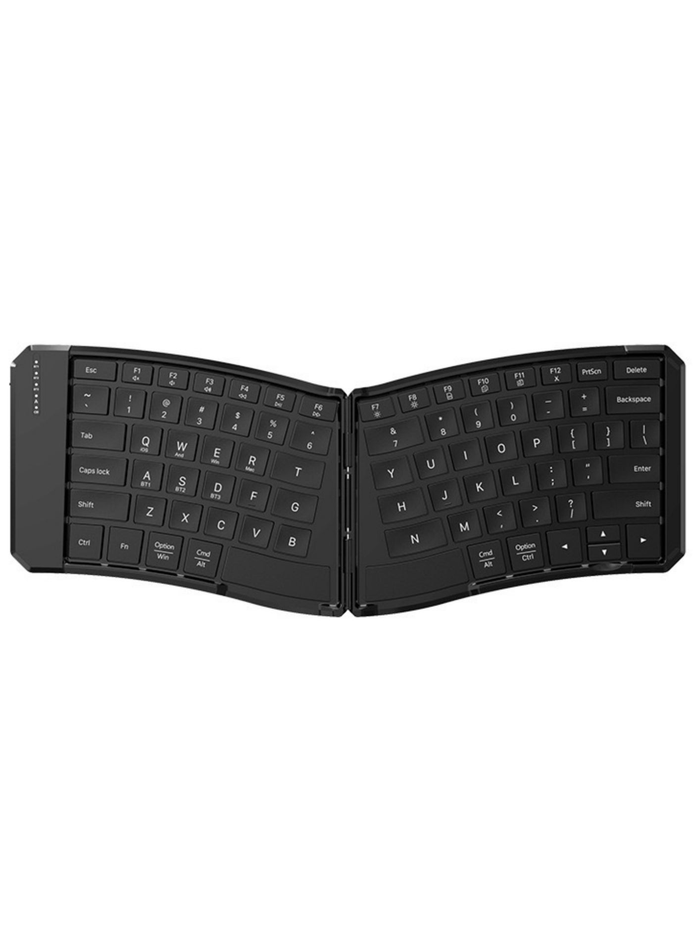 Ergonomic Foldable Keyboard Split Folding Travel Bluetooth…