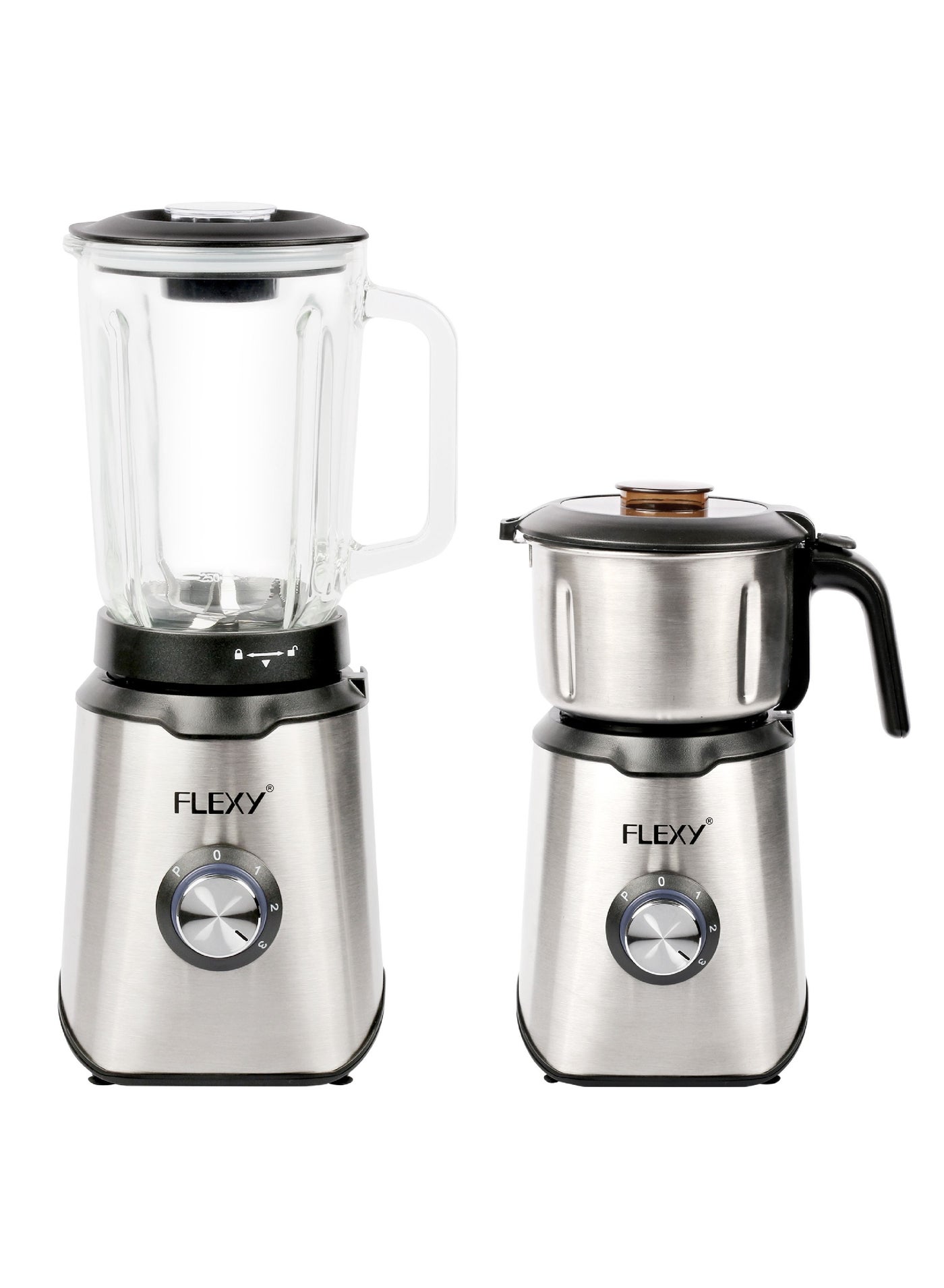 Flexy 600W 2-in-1 Grinder Blender Combo with Durable…