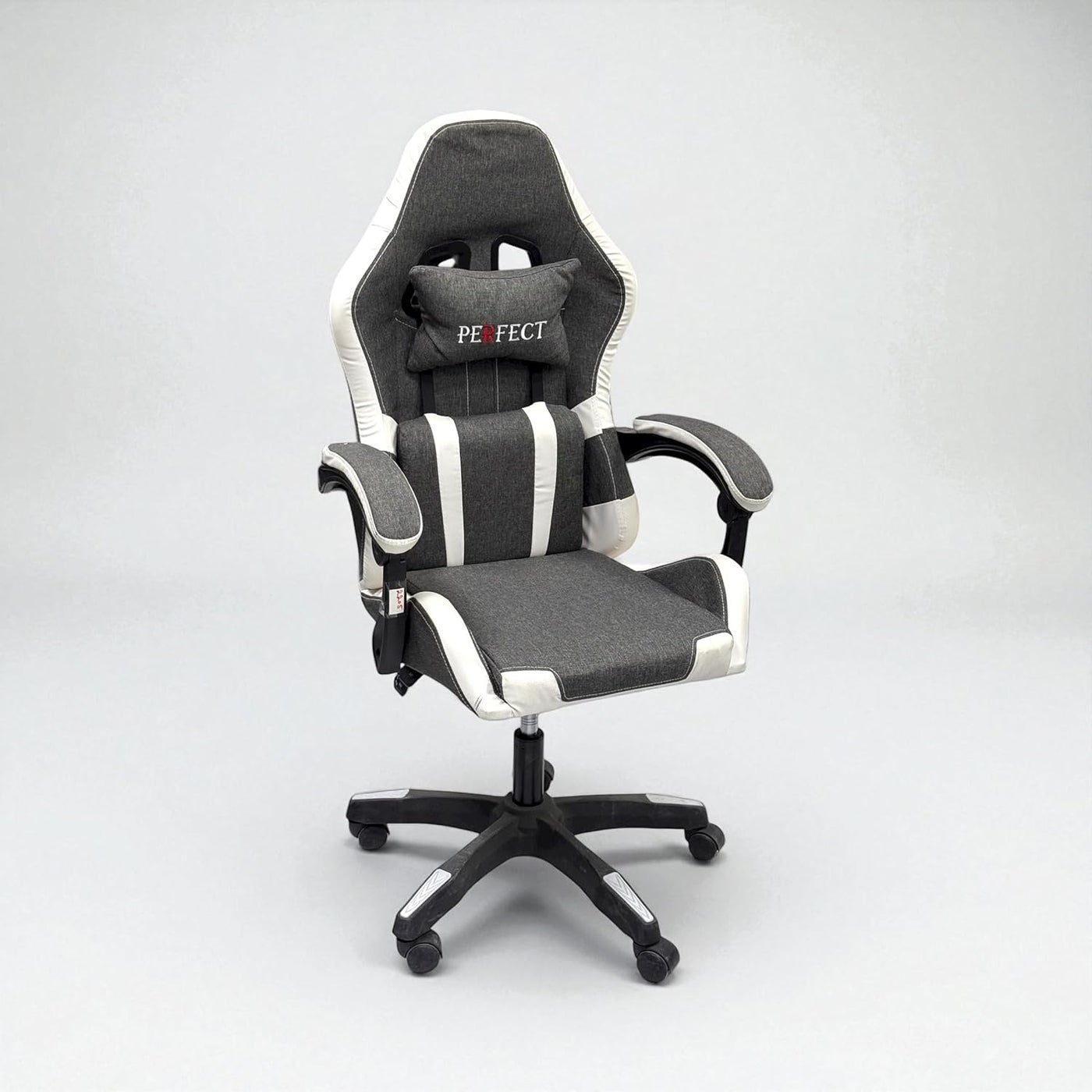 Perfect Gaming Chair - Grey and White Ergonomic…