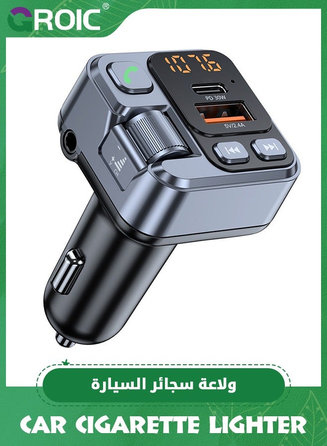 Bluetooth 5.1 FM Transmitter for Car, Bluetooth…