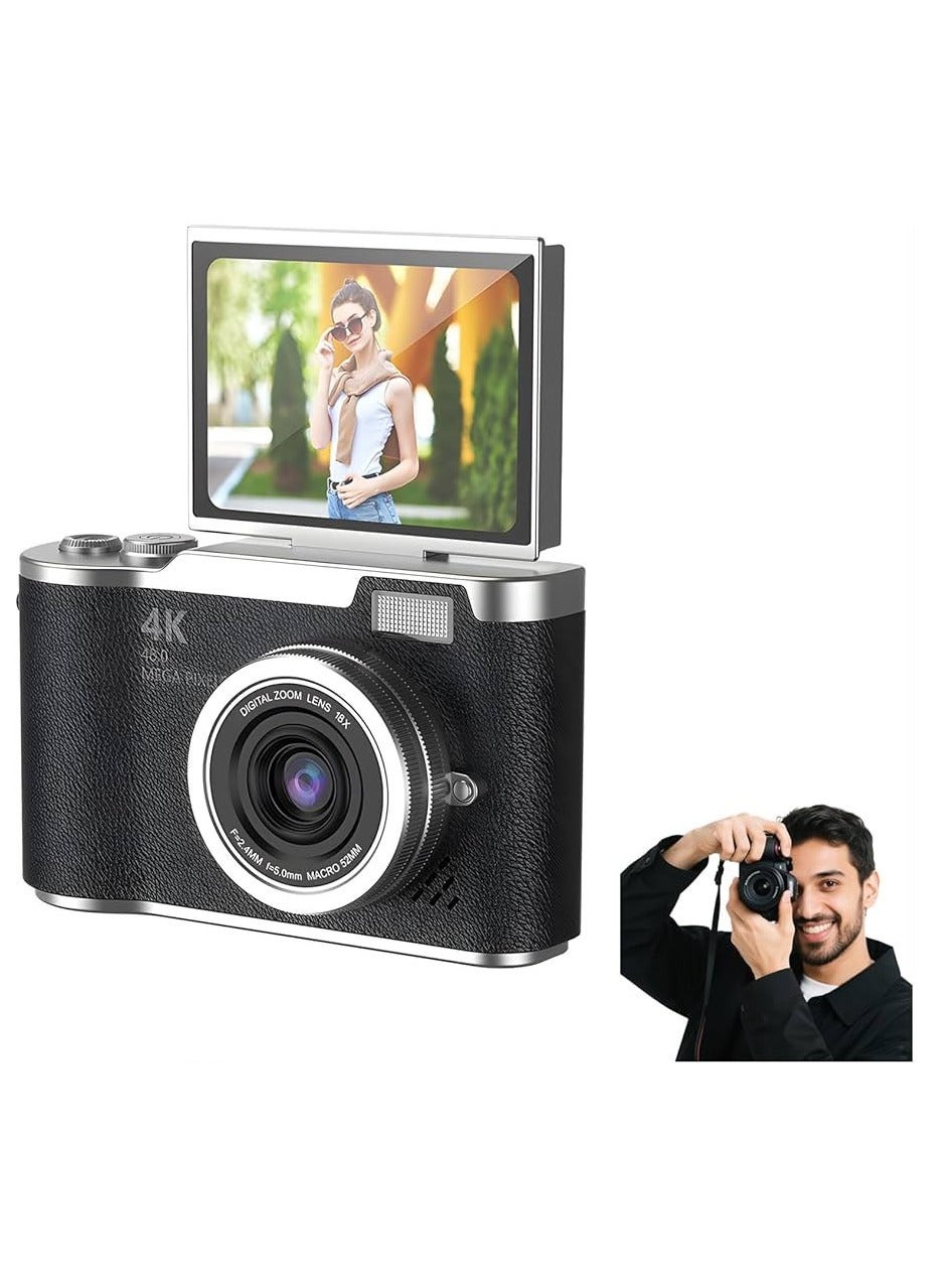 48MP Digital Camera for Photography & Video, 1080P…