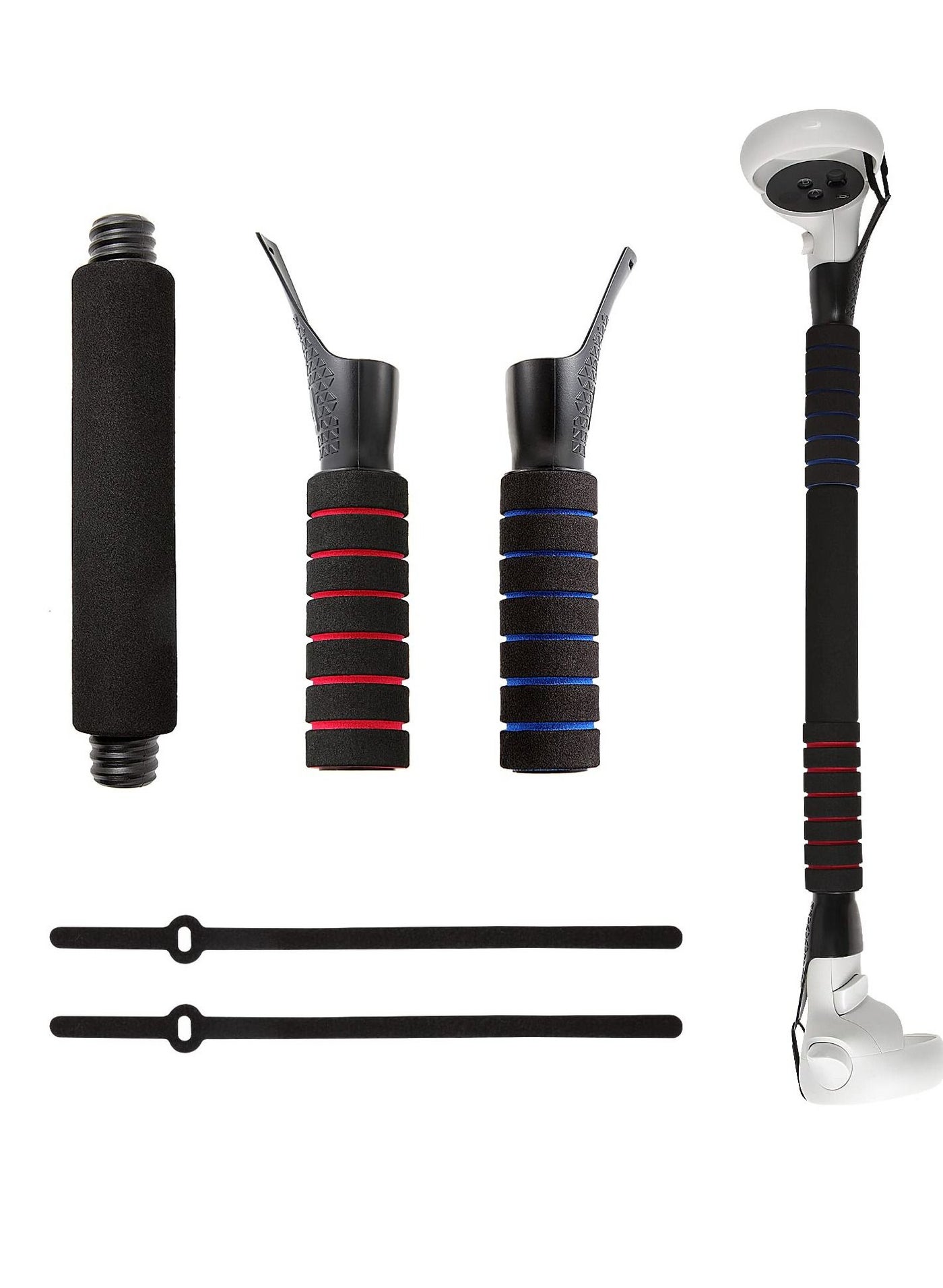 Compare Long Stick Handle Extension Grips Stand for Meta Quest 2 Quest Rift S Playing Beat Saber Games at KSA Price