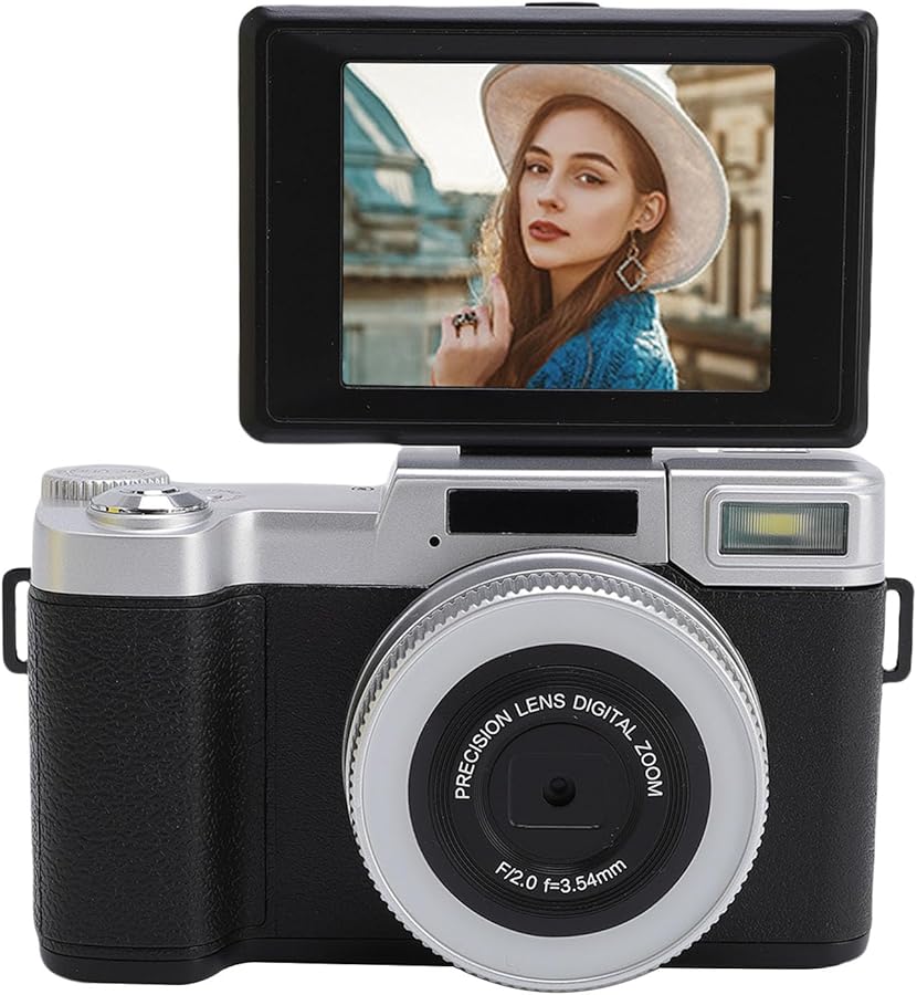 Vbestlife 64MP 4K Digital Camera For Photography…