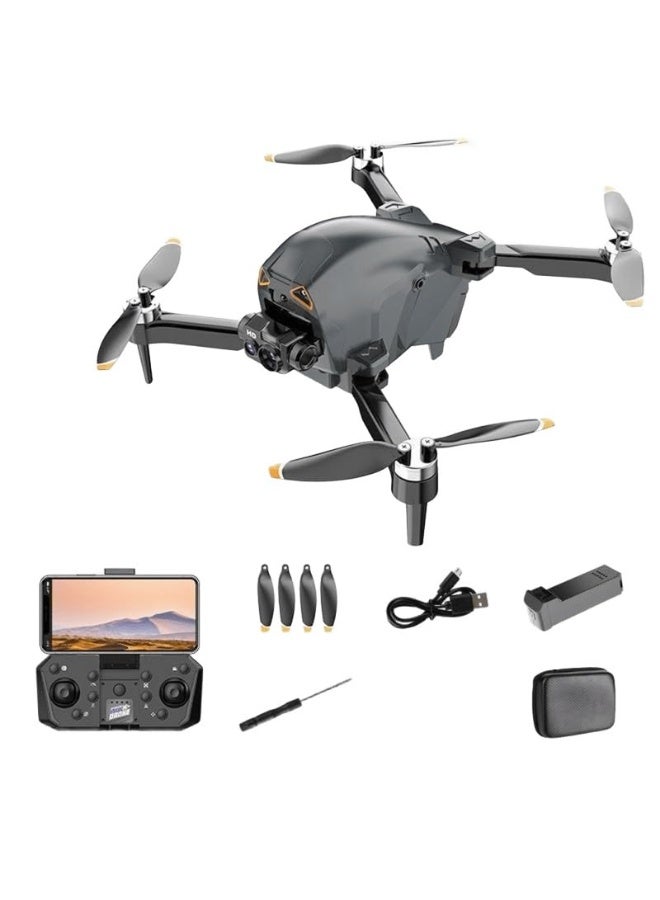 Compare Aerovision Camera Drone with Dual Camera & Electric Regulation  Auto Obstacle Avoidance  Brushless Motor  15 Min Flight Time  80M Height Range  Black  Silver at KSA Price