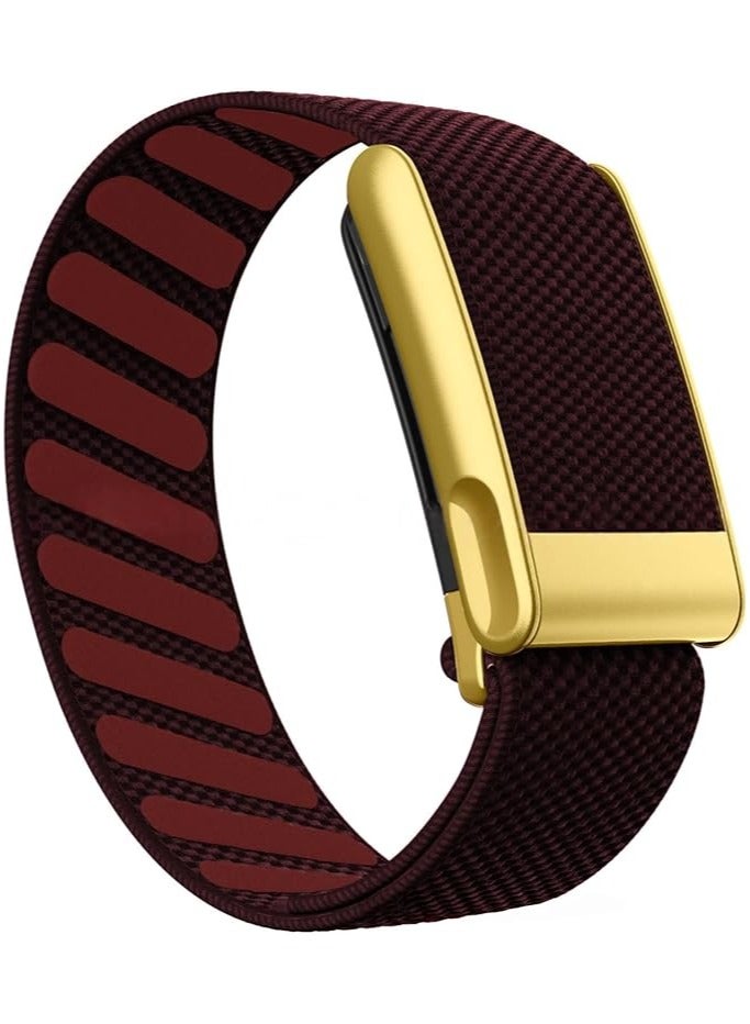 Compare Ultrasoft Nylon Replacement Band for WHOOP 5.0 Life MG – ECG Compatible | Breathable, Durable & Secure Fit Strap and Adjustable Wristband Replacement Strap with U Shaped Gold Color Connector Easy to Use and Perfect for Every Occasion | NOT for Gen 4 at KSA Price