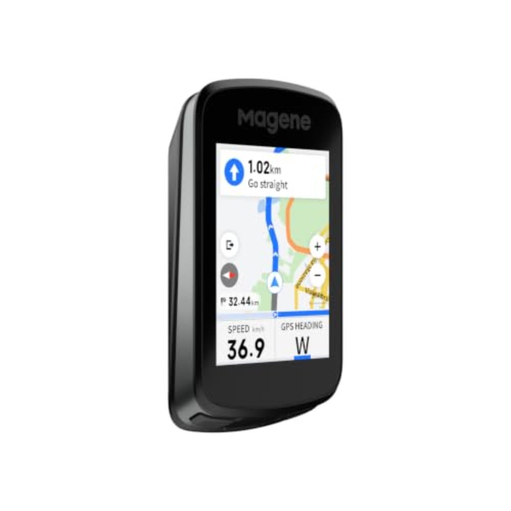 Compare Commuting bicycle GPS cycle computer C606 PRO with black durable plastic housing and highvisibility screen at KSA Price