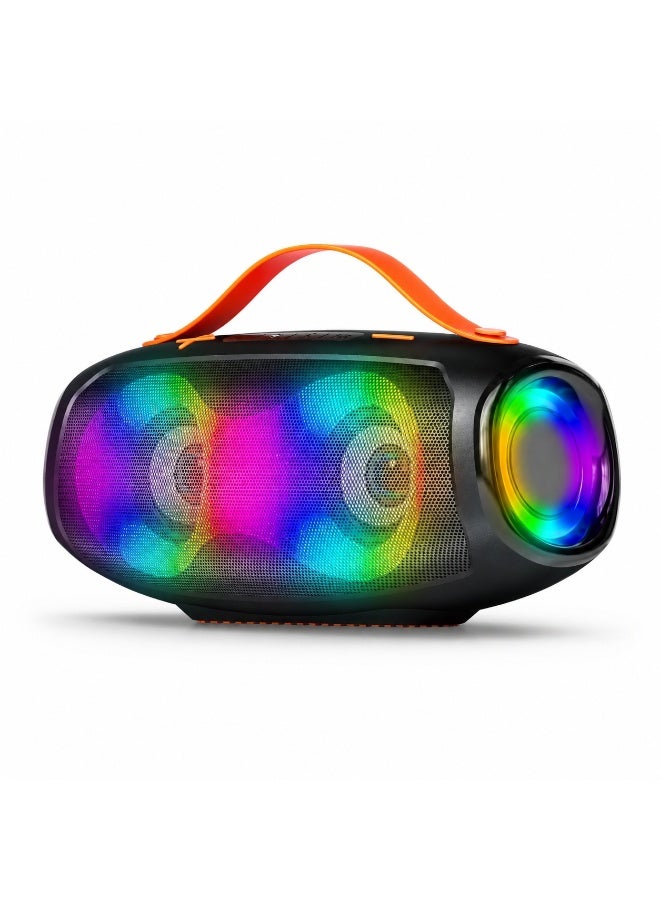 M96 Bluetooth Portable Speaker RGB Party Lights…