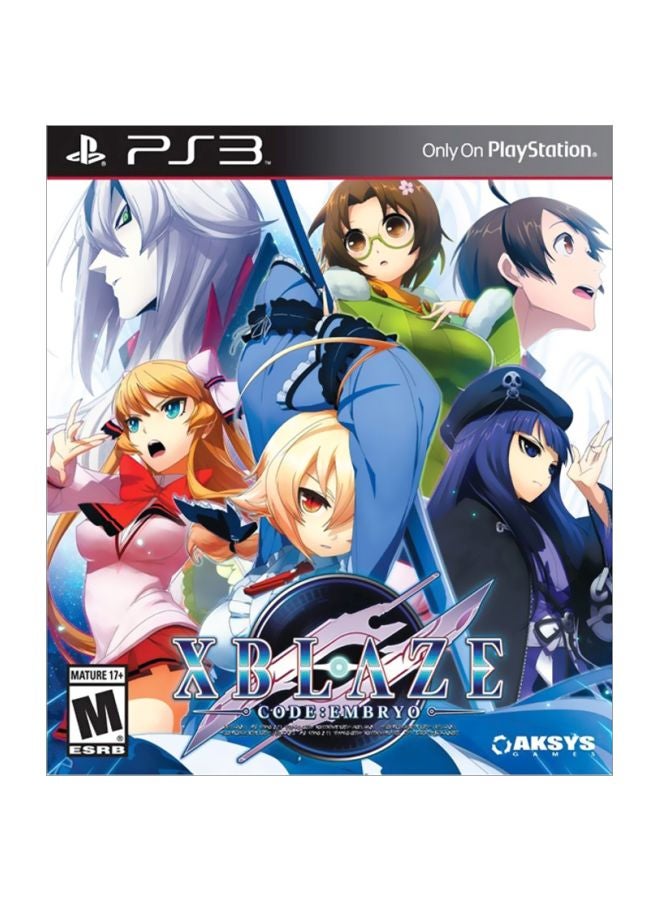 Compare X Blaze Code: Embryo For PlayStation 3  Fighting  playstation_3_ps3 at KSA Price