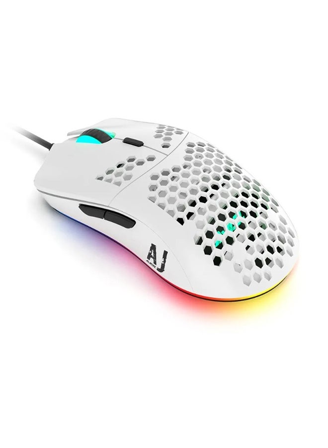 AJ390 Gaming Wired Ultra-Lightweight Honeycomb Design…