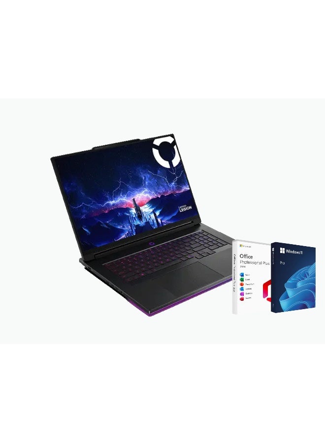 Compare Legion Pro 9i Gaming Laptop  Intel Core Ultra 9 275HX, 128GB DDR5, 8TB SSD,18 Inch WQUXGA 240Hz, 16GB Nvidia GeForce RTX 5080 Windows 11 Pro + Life Time Office 2024 EnglishArabic Eclipse Black at KSA Price