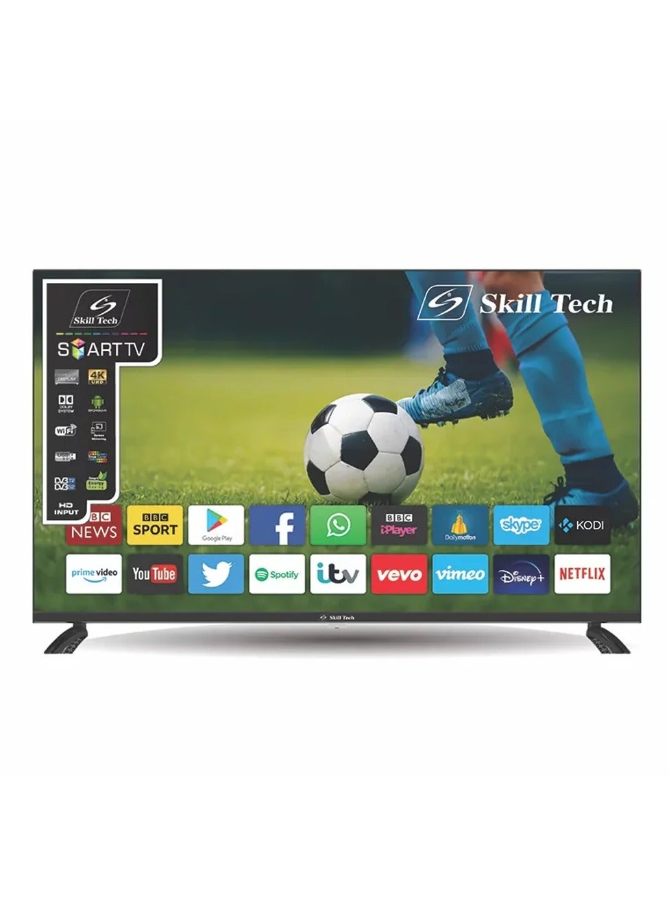 SK4340S4KFL 43 Inch 4K UHD Smart LED TV,…