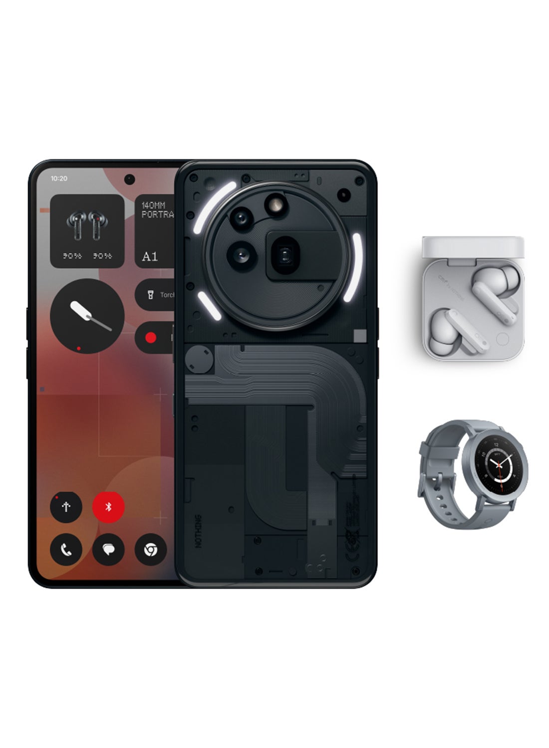 Phone 3a Pro 5G Dual SIM Black 12GB RAM…