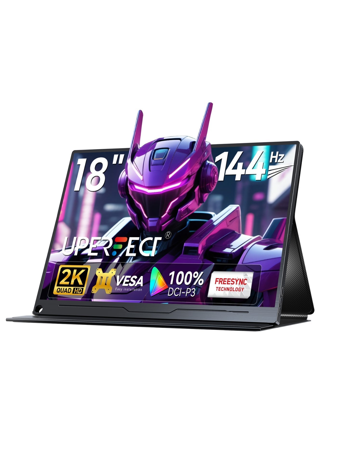 UPERFECT Portable Monitor 18 Inch 144 Hz…