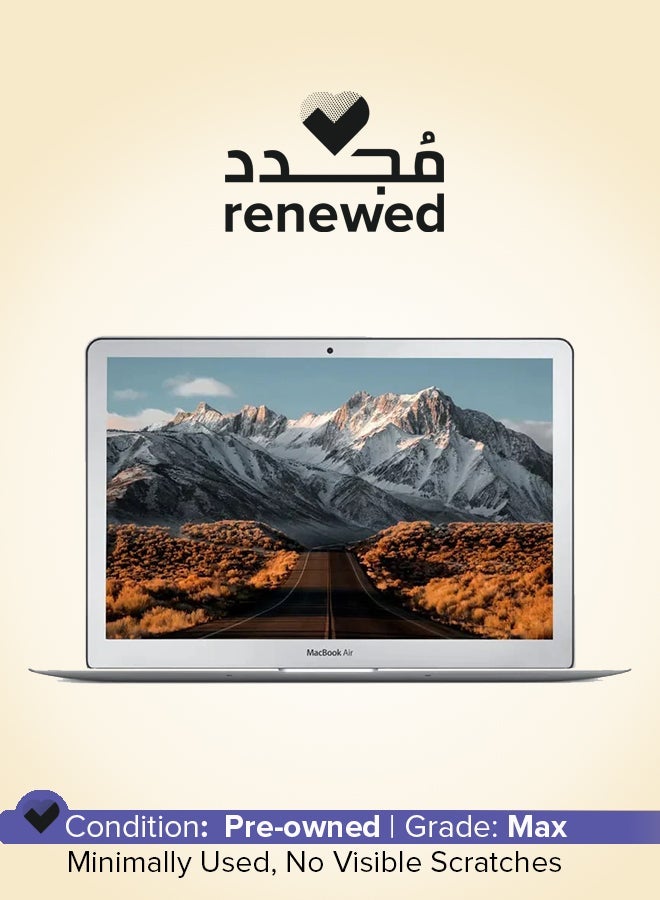 Compare Renewed  MacBook Air A1466 2015 Laptop With 13Inch HD Display, Core i5 ProcessorDual Core8GB RAM128GB SSDmacOS English silver at KSA Price