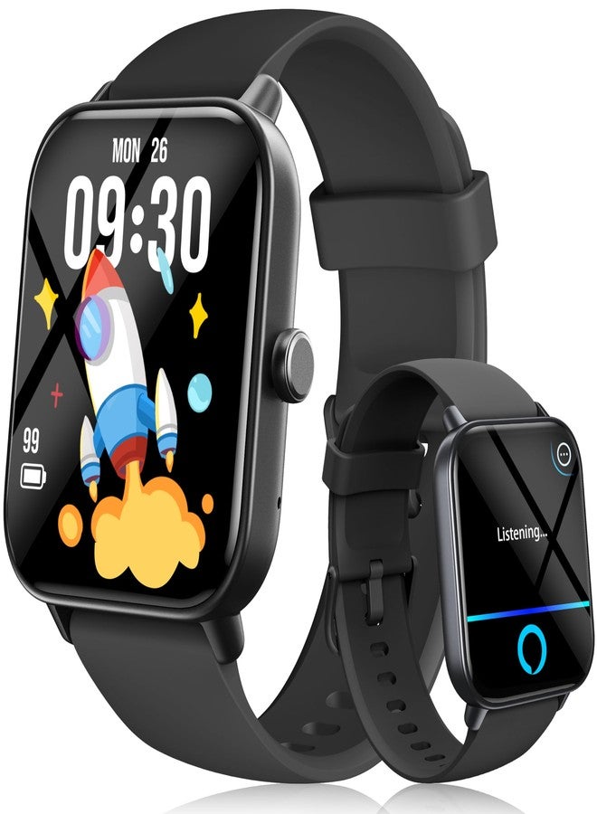 Compare KALINCO Kids Smart Watch, IP68 Waterproof Swimming Smartwatch, 1.8 Fitness Activity Tracker Watch with 100 Sports Modes, Make CallAnswer, HR & Sleep Monitor, Alarm for 7+ Boys Girls Teens at KSA Price