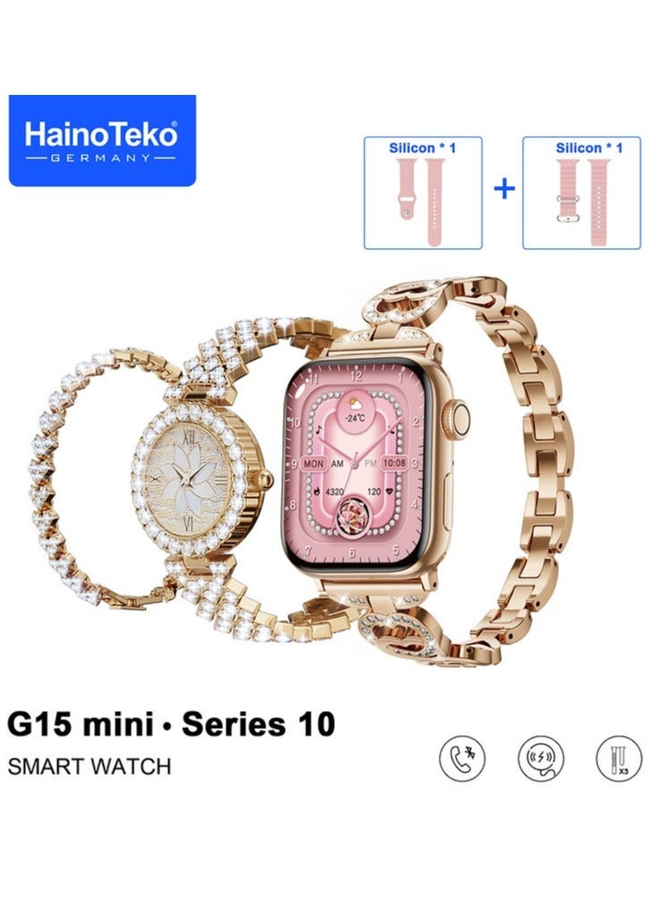 Haino Teko G15 Mini Series 10 Smartwatch – Sleek Design,…