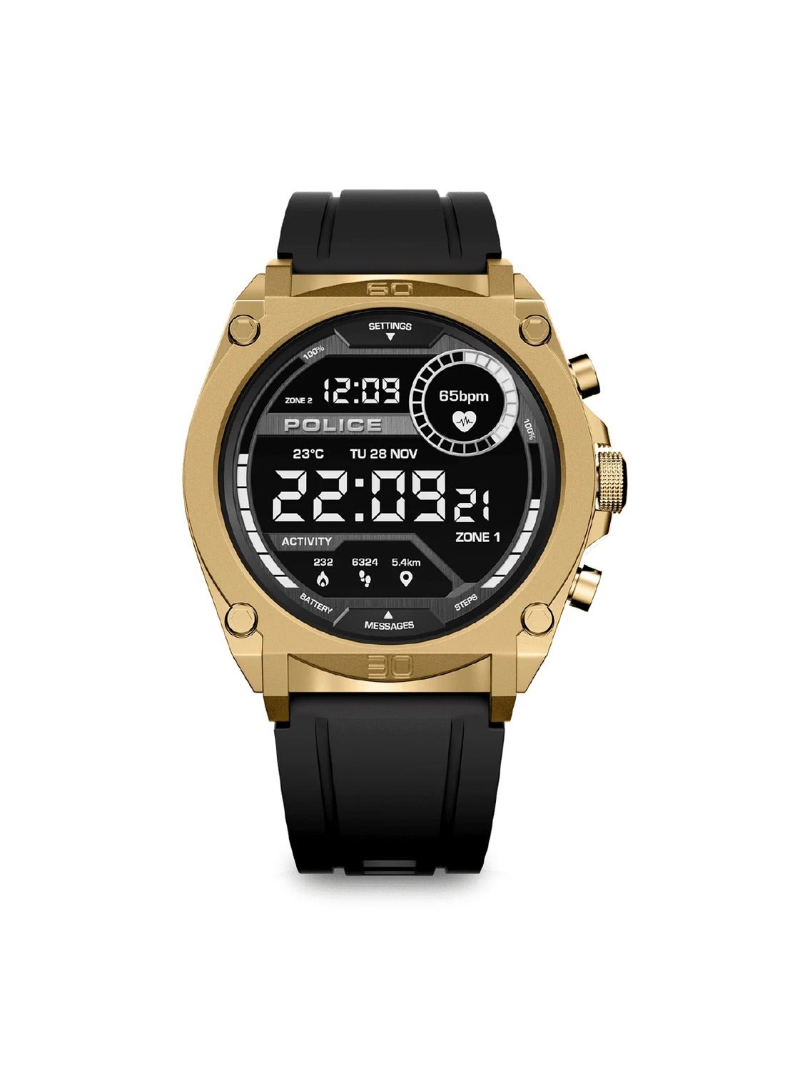 My Avatar Men's 45mm Smartwatch, AMOLED Display,…